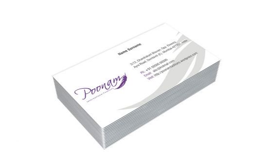 1 Sided Visiting Card Model