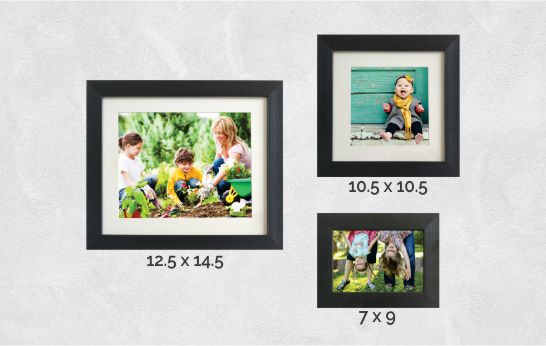 Customised photo frame sample
