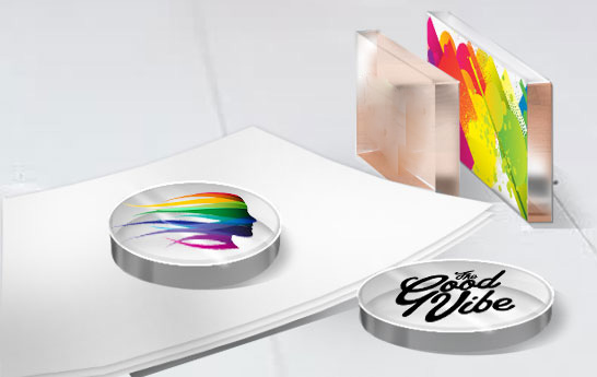 Customize Acrylic paperweight